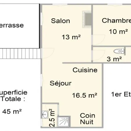 Apartment La Bergerie La Condamine-Chatelard